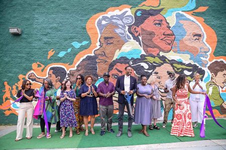 Thriving Together Atlanta Unveiled the First of Two Murals Designed to Bring Atlantans Together to Promote Change and Address Public Health Disparities